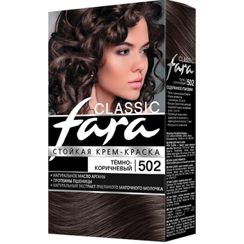 Farba za kosu - 502 TAMNO BRAON