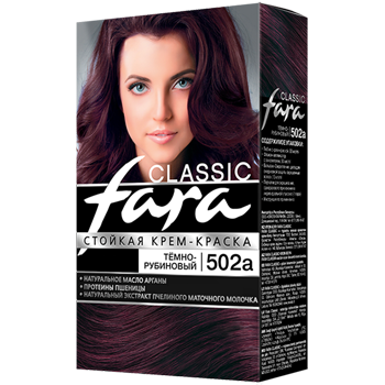 Farba za kosu - 502a TAMNI RUBIN