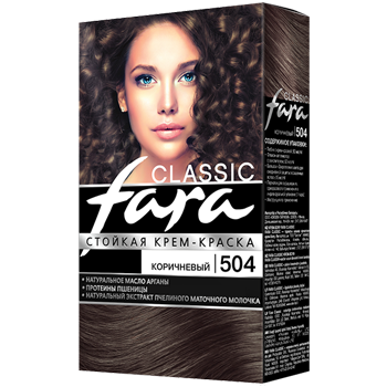 Farba za kosu - 504 BRAON