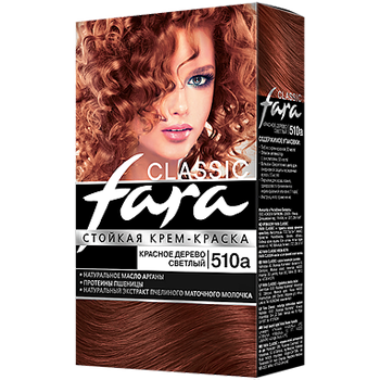 Farba za kosu - 510a SVETLO CRVENO DRVO