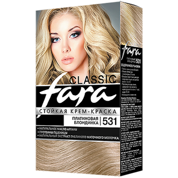 Farba za kosu - 531 PLATINASTO PLAVA