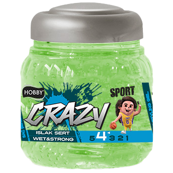 Hobby Crazy Hair Gel Wet Strong